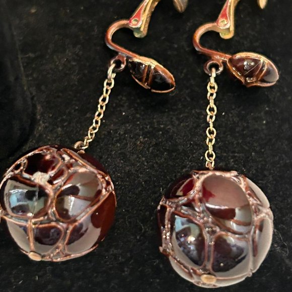 3pc. Silver Wire Cable Choker Pendant Necklace, Bracelet - Picture 5 of 8